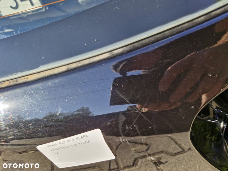kia rio 3 iii klapa pokrywa bagażnika tył tylna czarna - 4