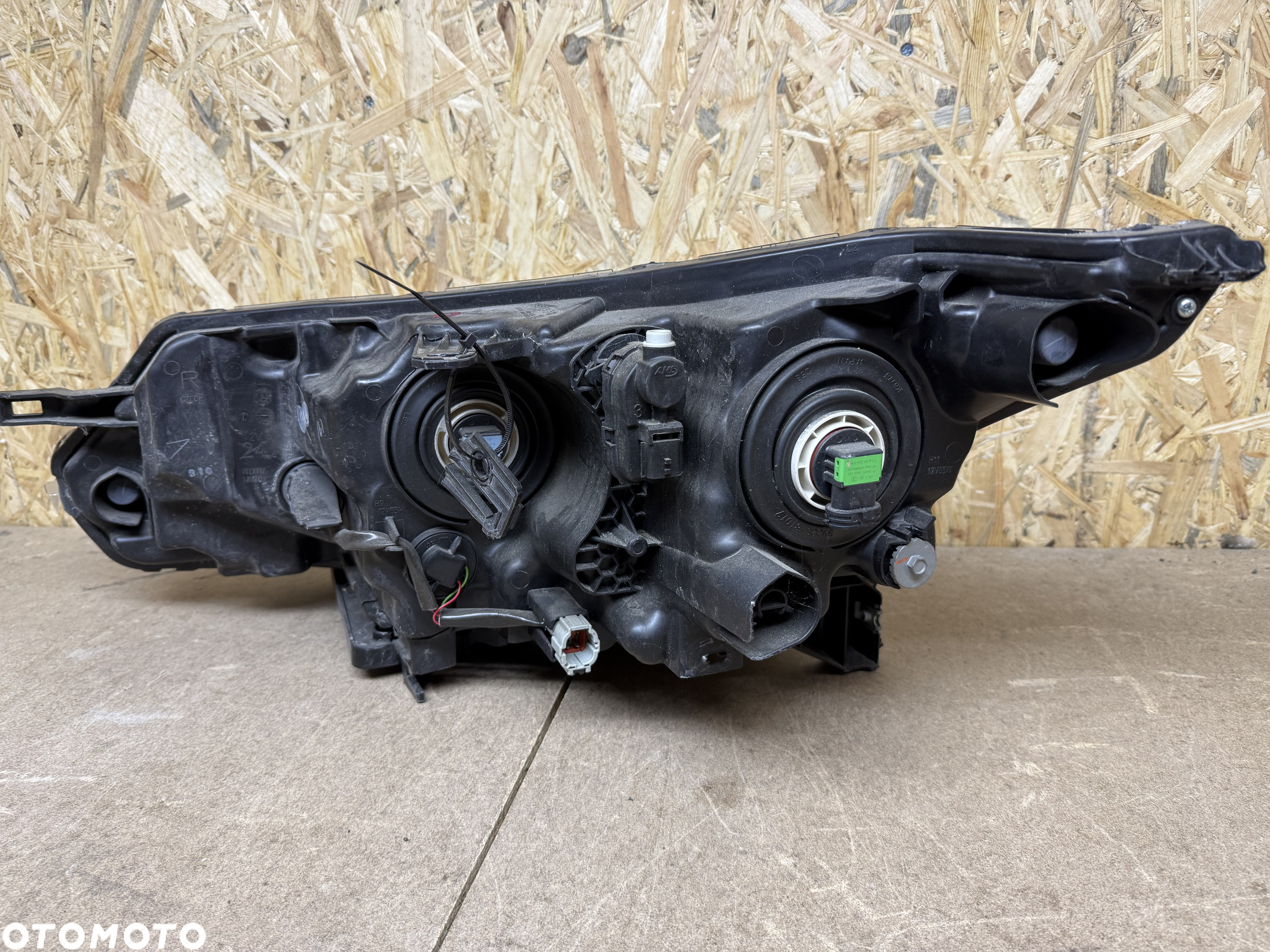 LAMPA PRAWA SOCZEWKA LED NISSAN QASHQAI J11 LIFT - 6