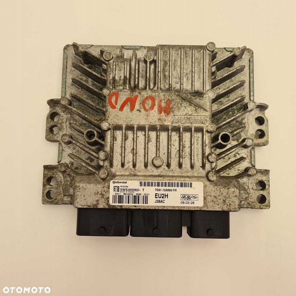 komputer silnika 7g9112a650yh mondeo mk4 1,8 tdci - 1