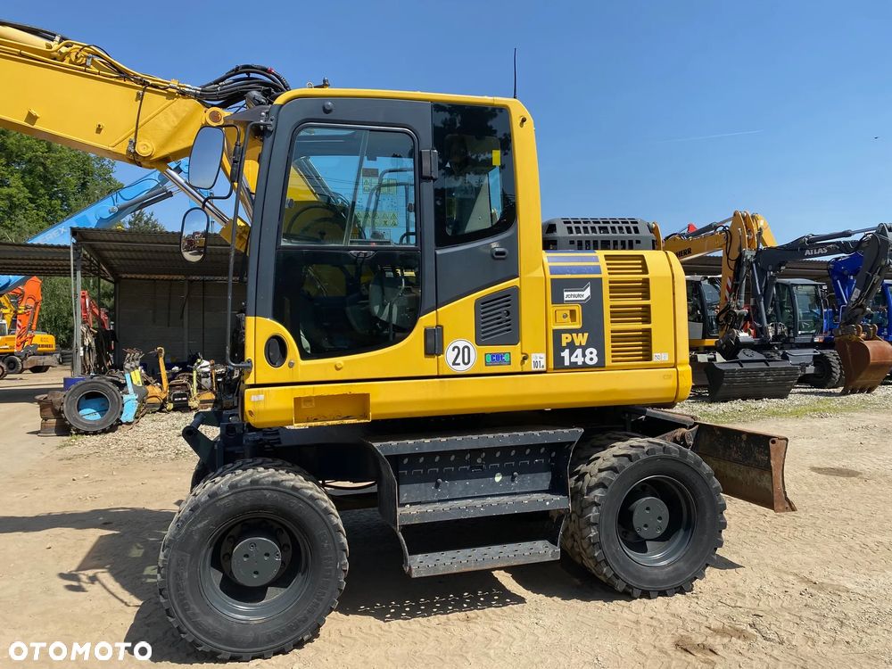 Komatsu PW148 -8, 2015 ROK, KRÓTKI TYŁ, Z NIEMIEC, SERWISOWANA W KOMATSU - 13