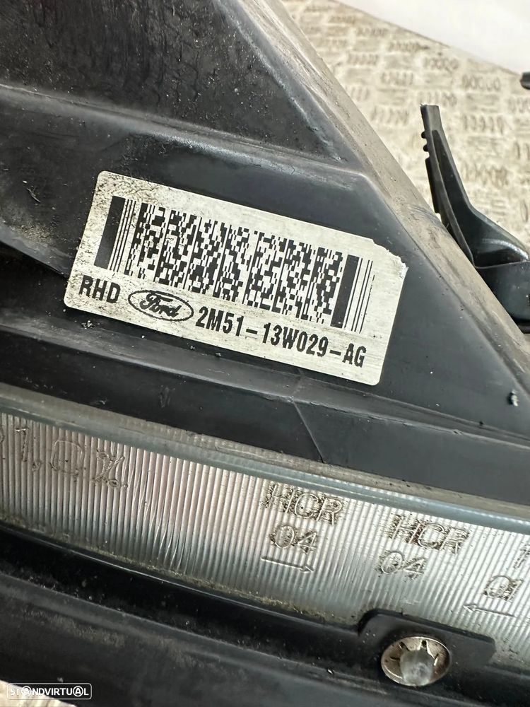 .Oticas Farol Frente Frontal Esquerda Direita Original Ford Focus I 1 Mk1  2M51-13W030-AF 2M51-13W029-AG 1998 a 2005 - 6