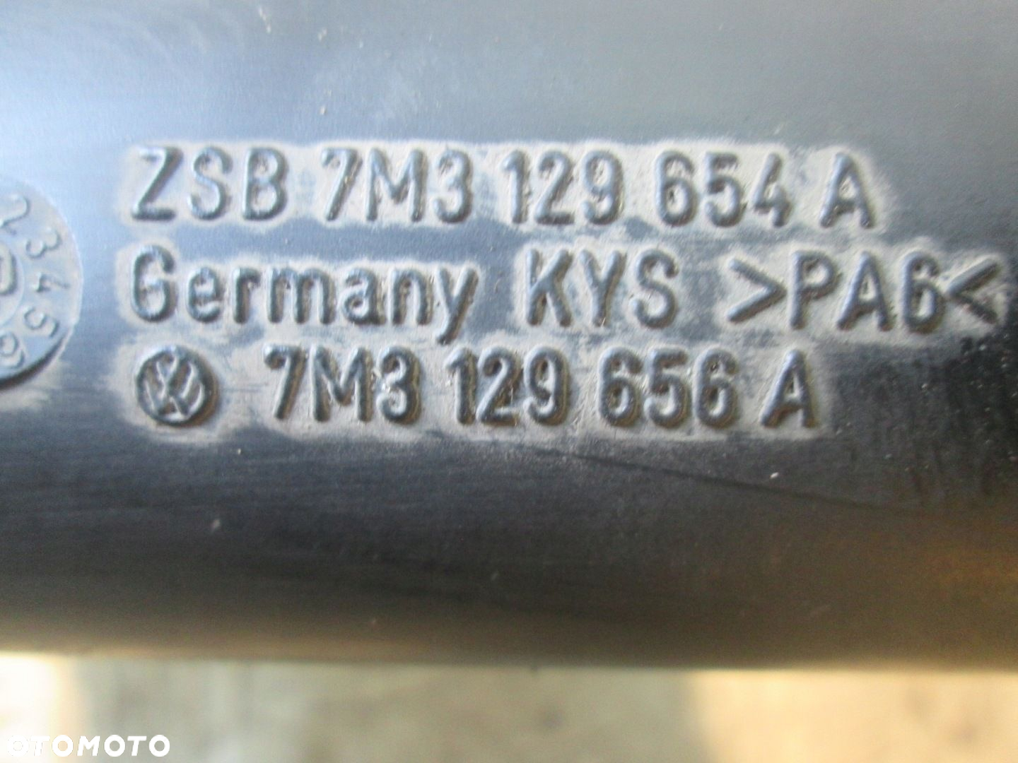 RURA DOLOTOWA POWIETRZA SHARAN I FL 1.9 TDI 7M3129654A - 3