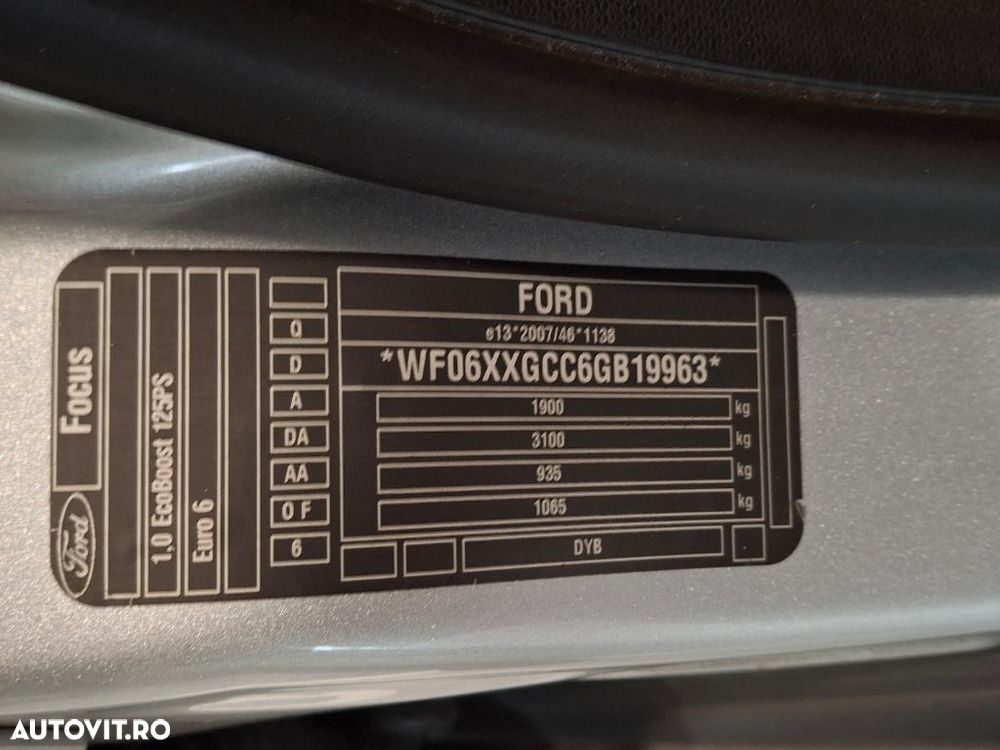 Ford Focus 1.0 EcoBoost Start Stop Sport - 8