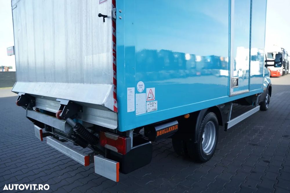 Iveco DAILY 35-160 / CONTAINER - 4,3 M / IZOTERM / DHOLLANDIA LIFT - 750 KG / DUBLU / IMPORTAT / EURO 6 - 15