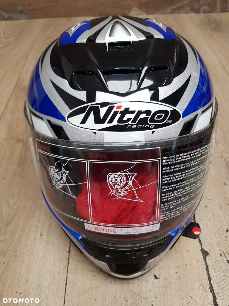 Kask motocyklowy Nitro Racing N510-V rozmiar XXL 64 - 12