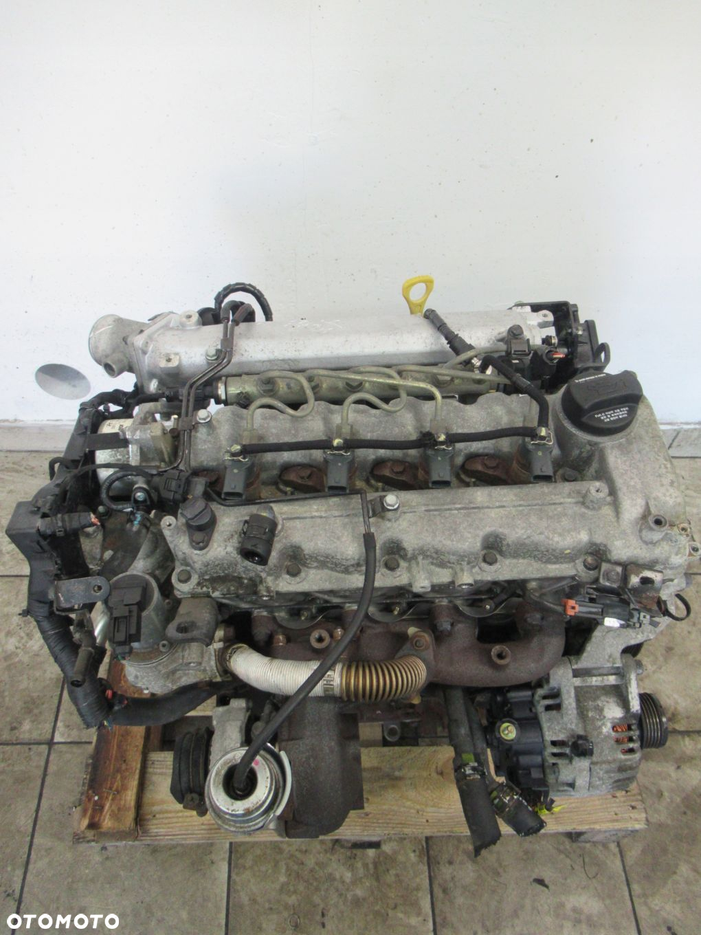 Silnik kompletny KIA Hyundai 1.6 crdi D4FB pompa na pasku - 5