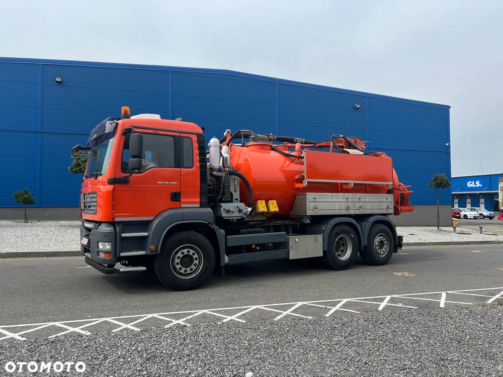 MAN TGA 6x2 WUKO/ samochód specjalistyczny do czyszczenia kanalizacji poj. 10,5 m3 Kaiser, sprzedaz, wynajem, serwis gwarancja - 9