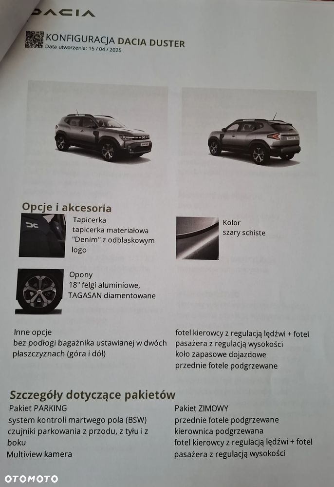 Dacia Duster 1.6 Full Hybrid 140 Journey MMT - 35