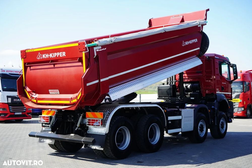 MAN TGS 41.480 / 8X6 / BASCULATOR / AUTOMAT / NOU-NOUȚ / ECHIPAMENTE FOARTE BOGATE / - 5