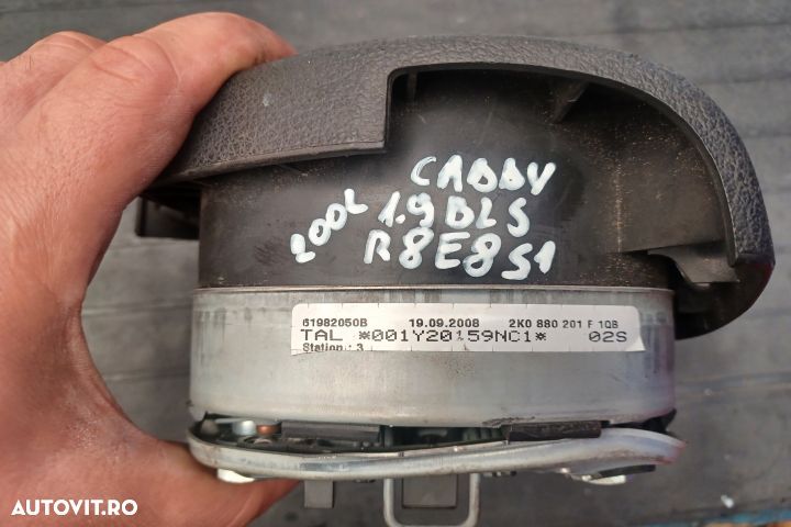 Airbag volan / sofer 2K0880201F 2K0880201F Volkswagen VW Caddy 3 [200 - 5