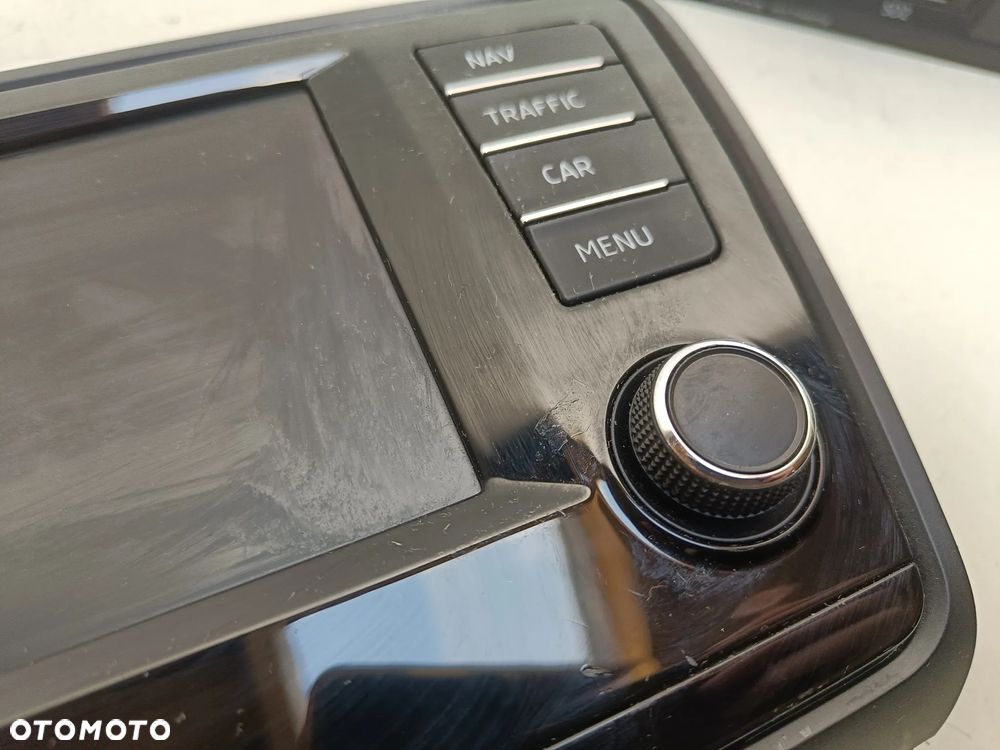 Radio Nawigacja Skoda Octavia 3 III Wyświetlacz Czytnik Multimedia Napęd 5E0919605J 5Q0035874A - 7