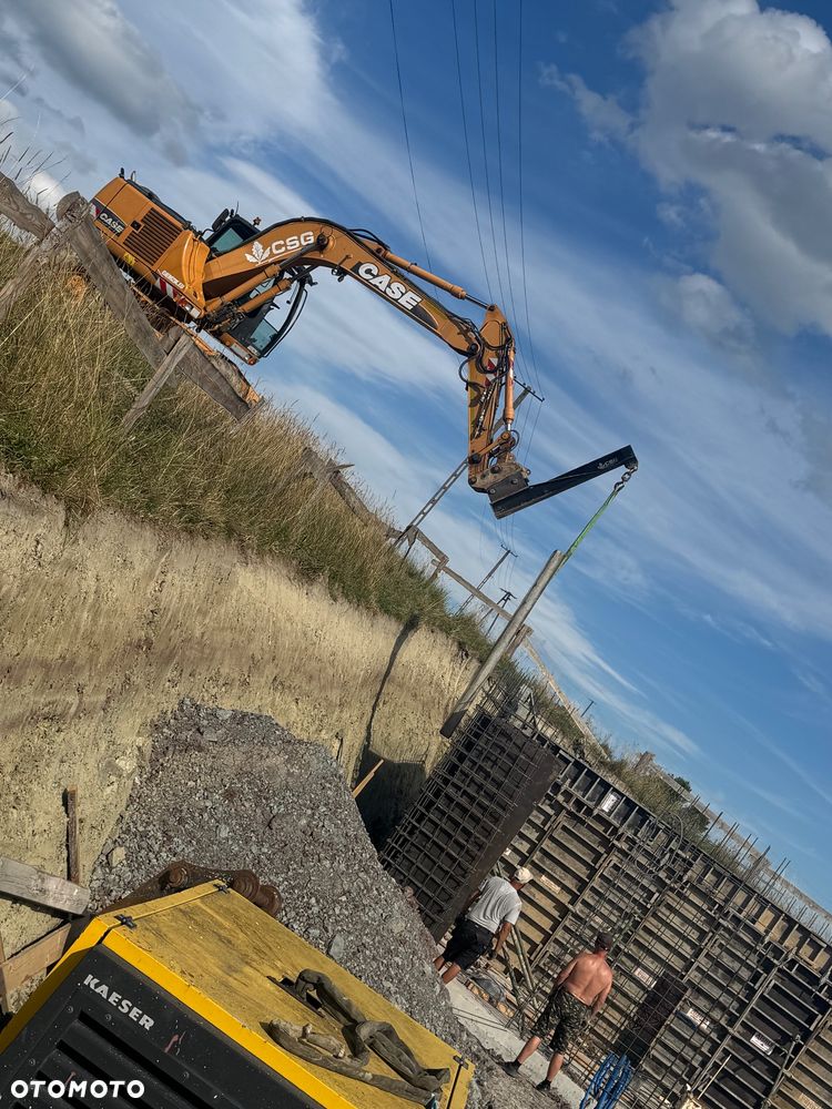 Case WX145 koparka kołowa 14t 15t balon szybkozłącze geith czerpak - 8