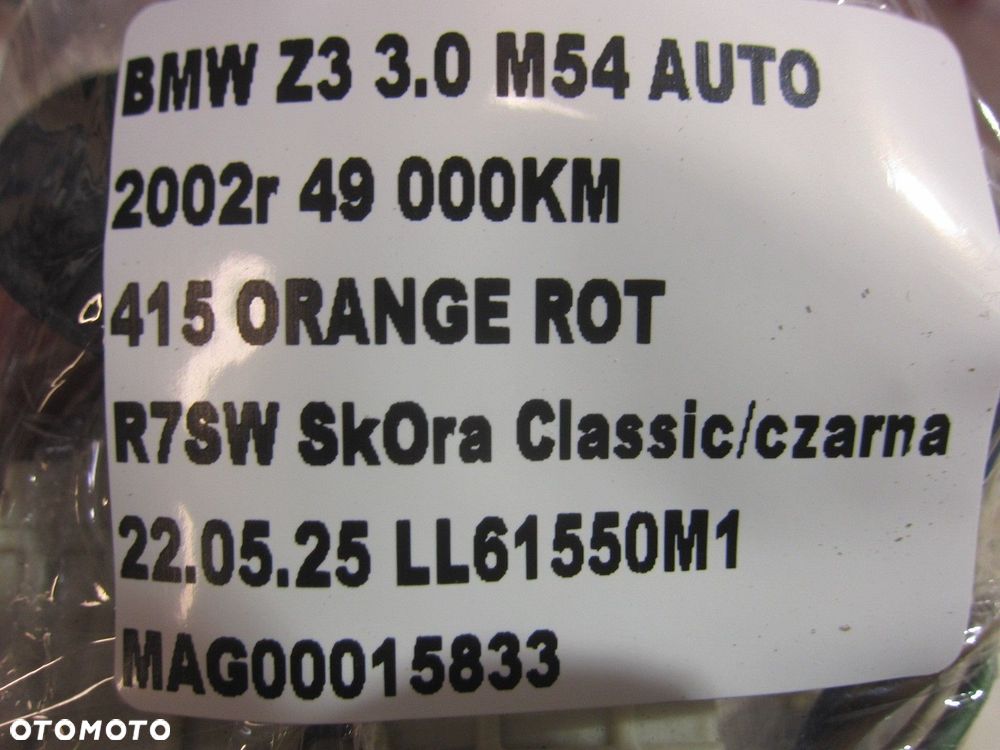 BMW BC Z3 E36 USA PRZEŁĄCZNIK MANETKA KIERUNKOWSKAZÓW 61316904793 6904792 - 8