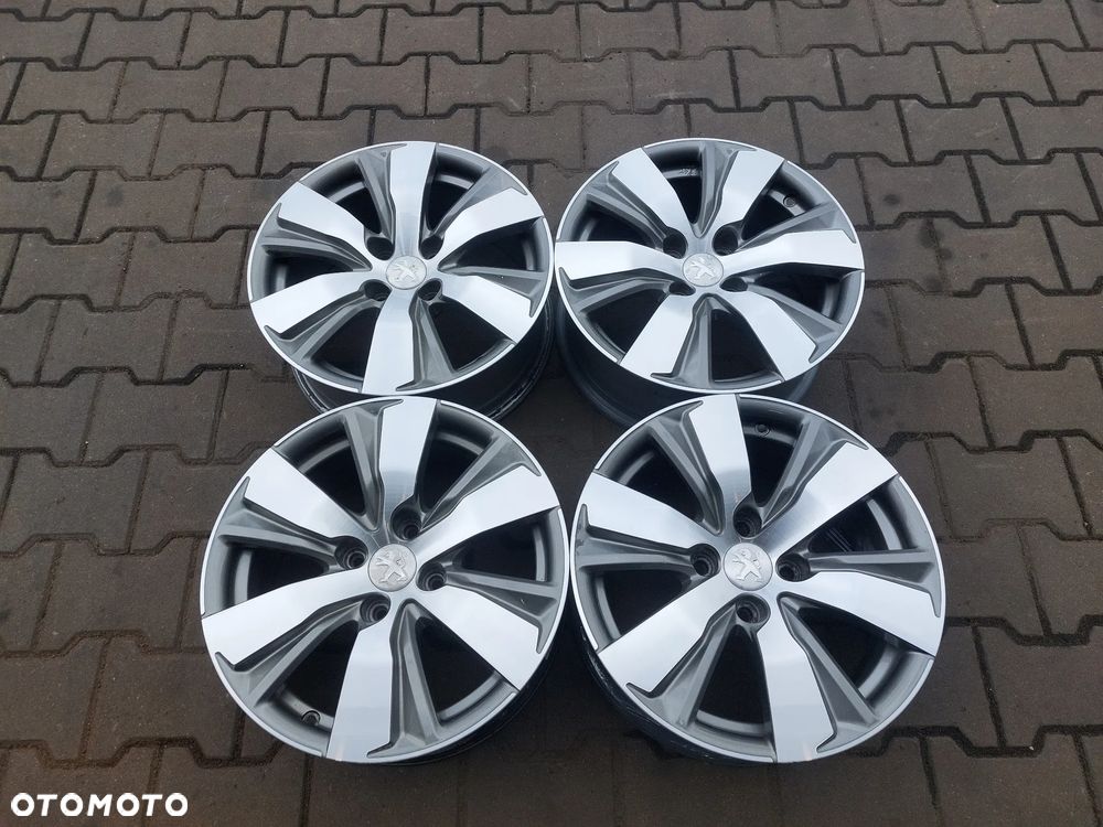 PEUGEOT 2008 208 FELGI ALUFELGI R16 6.5J E20 4X108 OE 9678398177 PROSTE! - 1
