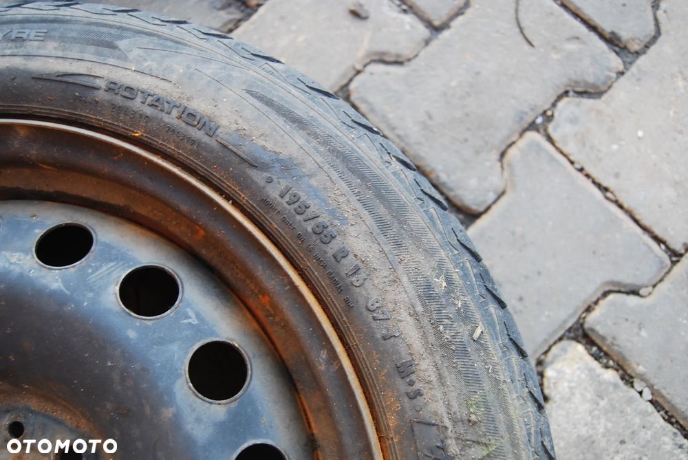 FELGA KOŁO ZAPASOWE 4X100 ET38 195/55R16 OPEL CORSA D RENAULT - 3