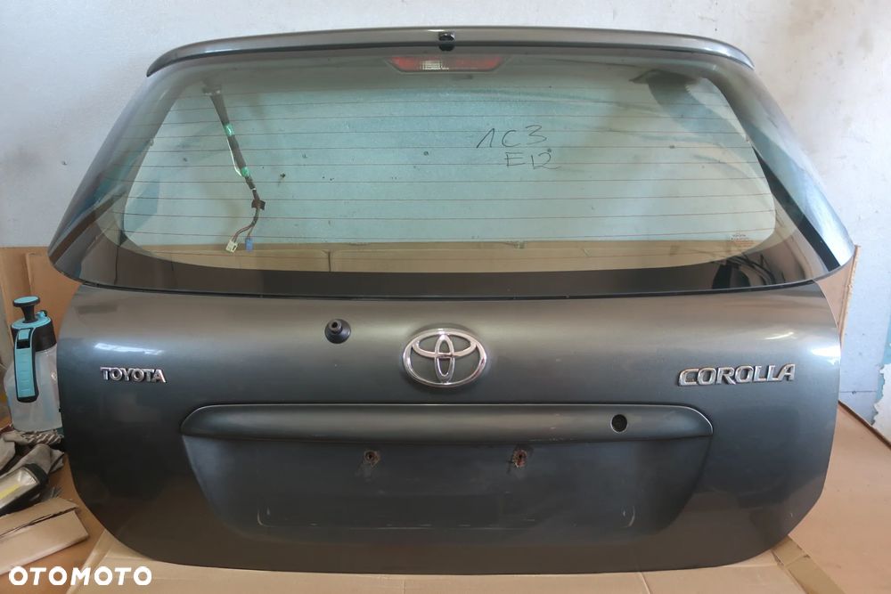 TOYOTA COROLLA E12 HB HATCHBACK KLAPA TYŁ TYLNA 1C3 02-06R - 1