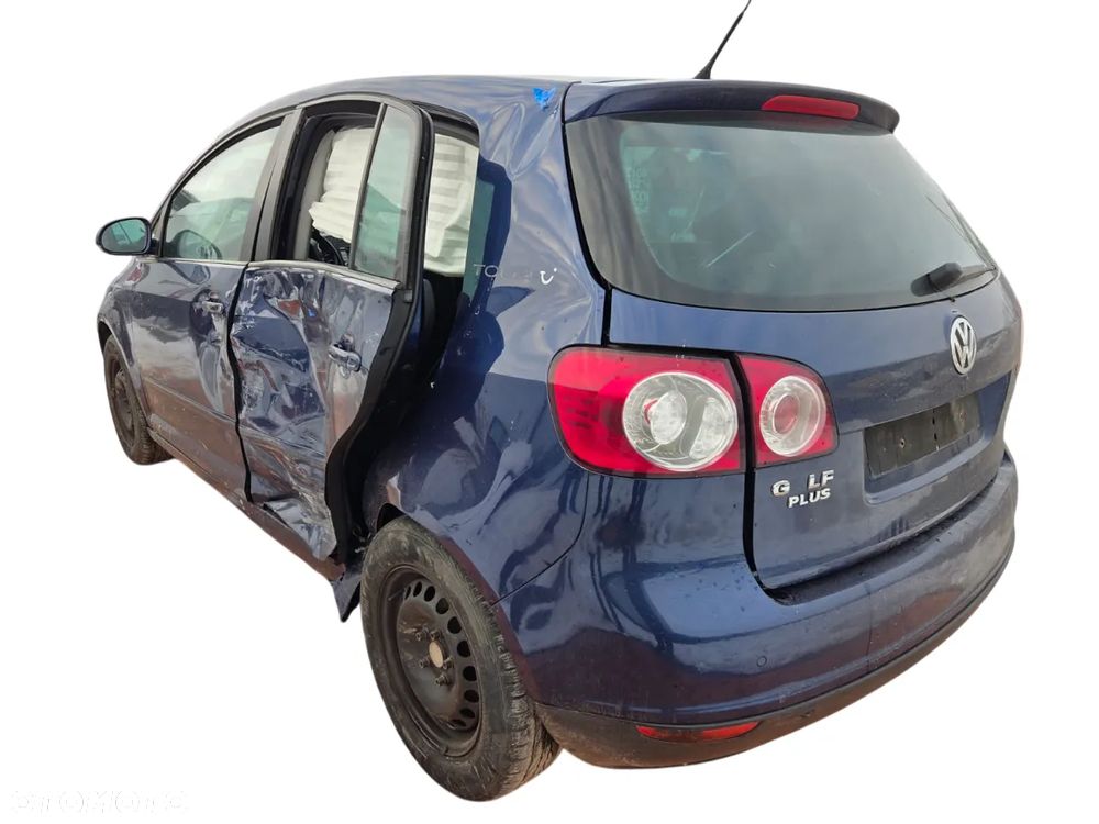 VW Golf Plus 2007 Silnik 1.9 TDI (BLS) 105KM (77kW) LD5Q Na Części maska klapa zderzak lampa silnik - 4