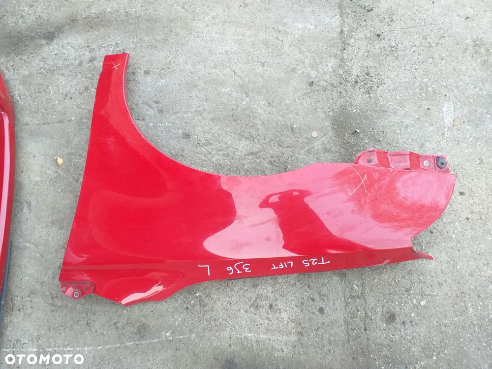 Toyota Avensis T25 LIFT kompletny przód 3j6 maska - 4