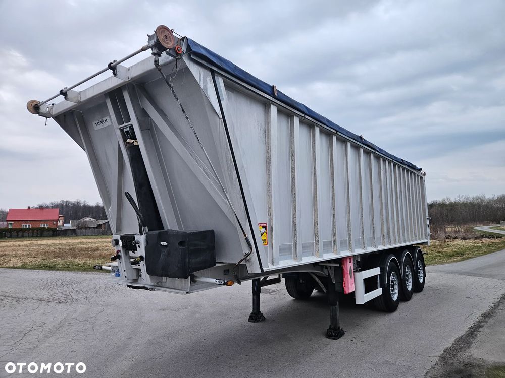 Tisvol 40 m3*Waga 5900Kg*Cała Aluminiowa*Osie SAF*Oś Podnoszona* - 1