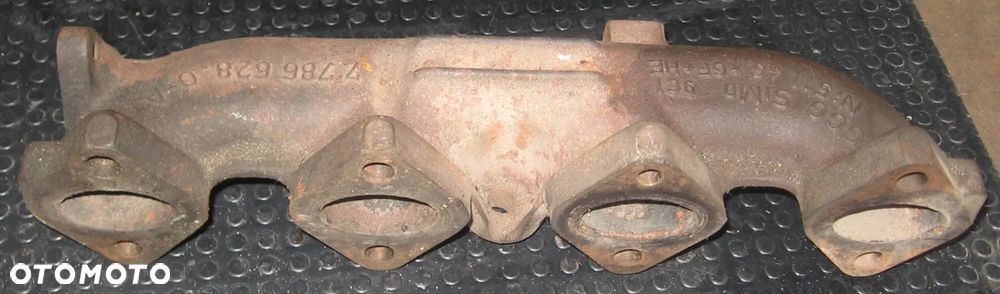 kolektor wydechowy BMW E46 2.0D 7786628 0-A - 3