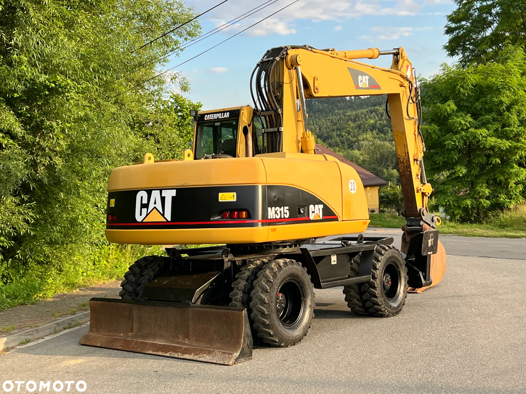 Caterpillar CAT M315C  CATERPILLAR SPROWADZONY  Bardzo Dobry Stan - 14