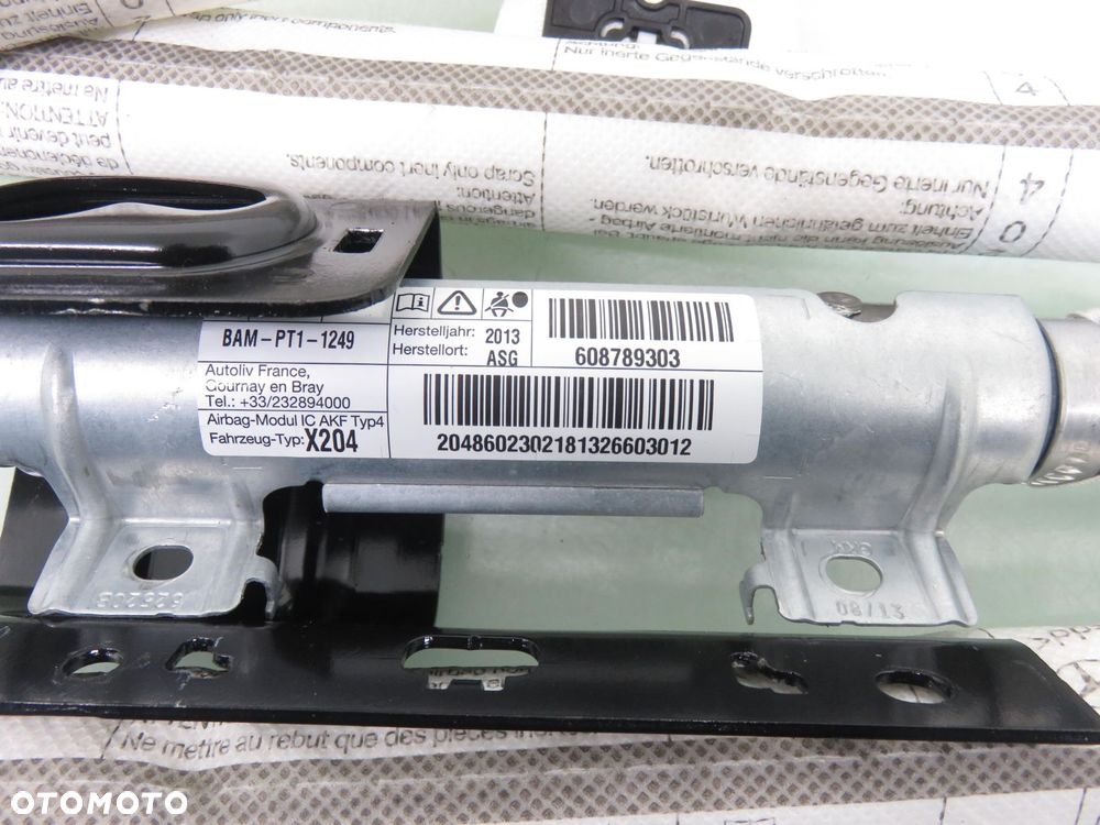 KURTYNA LEWA MERCEDES GLK X204 USA 608789303 A2048601931 - 9