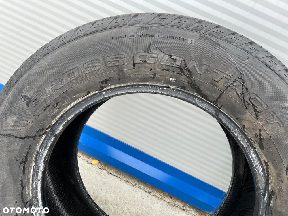 2SZ Opony  265/60R18 Continental CrossContact  2019 M+S (letnie) 9mm - 2