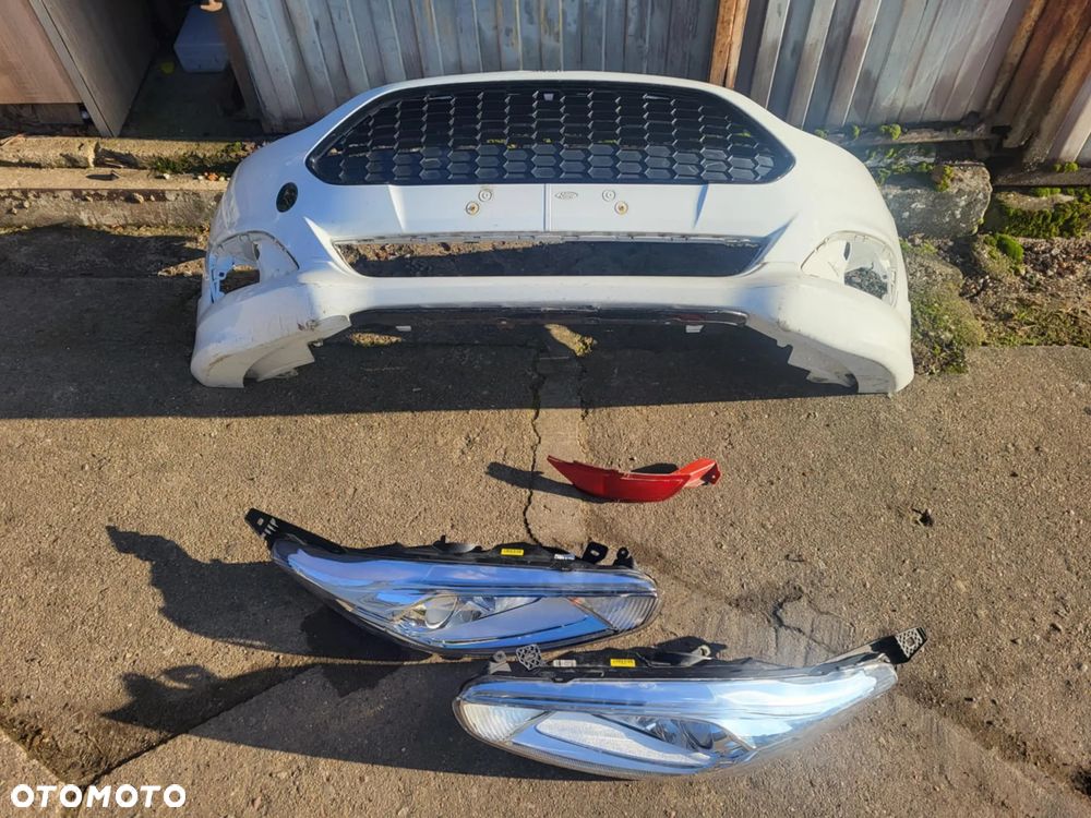 Ford Fiesta MK7 Lift 13r- oryginał komplet deska konsola airbag zderzak maska pas błotnik lampy - 6