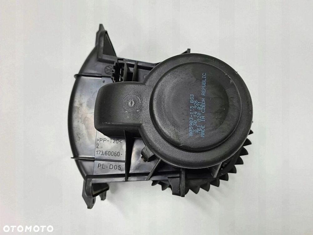 VW T5 wentylator dmuchawa nagrzewnicy 7E1820021B - 1