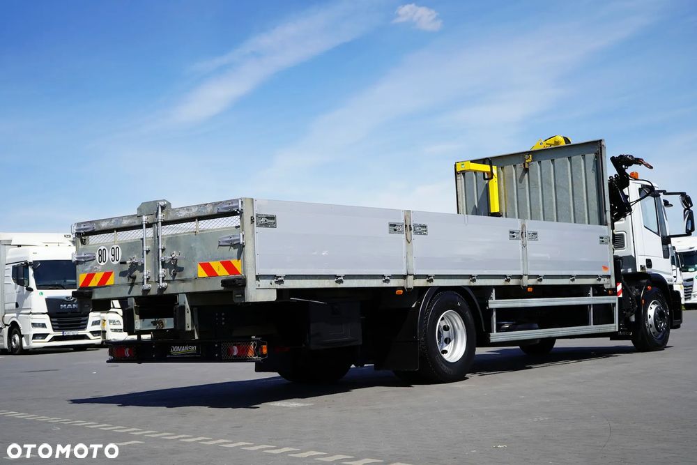 Iveco EUROCARGO / 180E25 / SKRZYNIOWY + HDS / HYVA HB 150 X / ROTATOR / WIDŁY / PILOT - 37