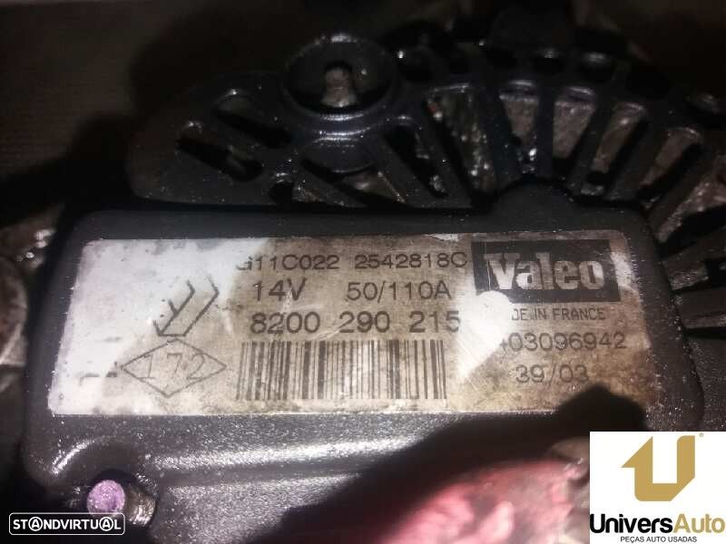 ALTERNADOR RENAULT GRAND SCÉNIC II 2003 -8200290215 - 1