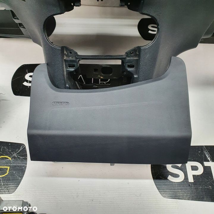 FORD FIESTA MK7 DESKA ROZDZIELCZA KONSOLA KOKPIT PULPIT PODUSZKI AIRBAG AIR BAG PASY KIT SET - 6