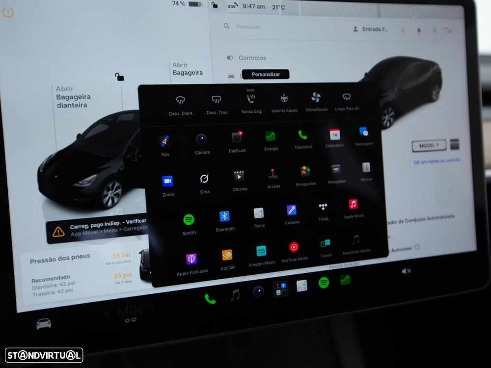Tesla Model Y Long Range Tração Integral - 28