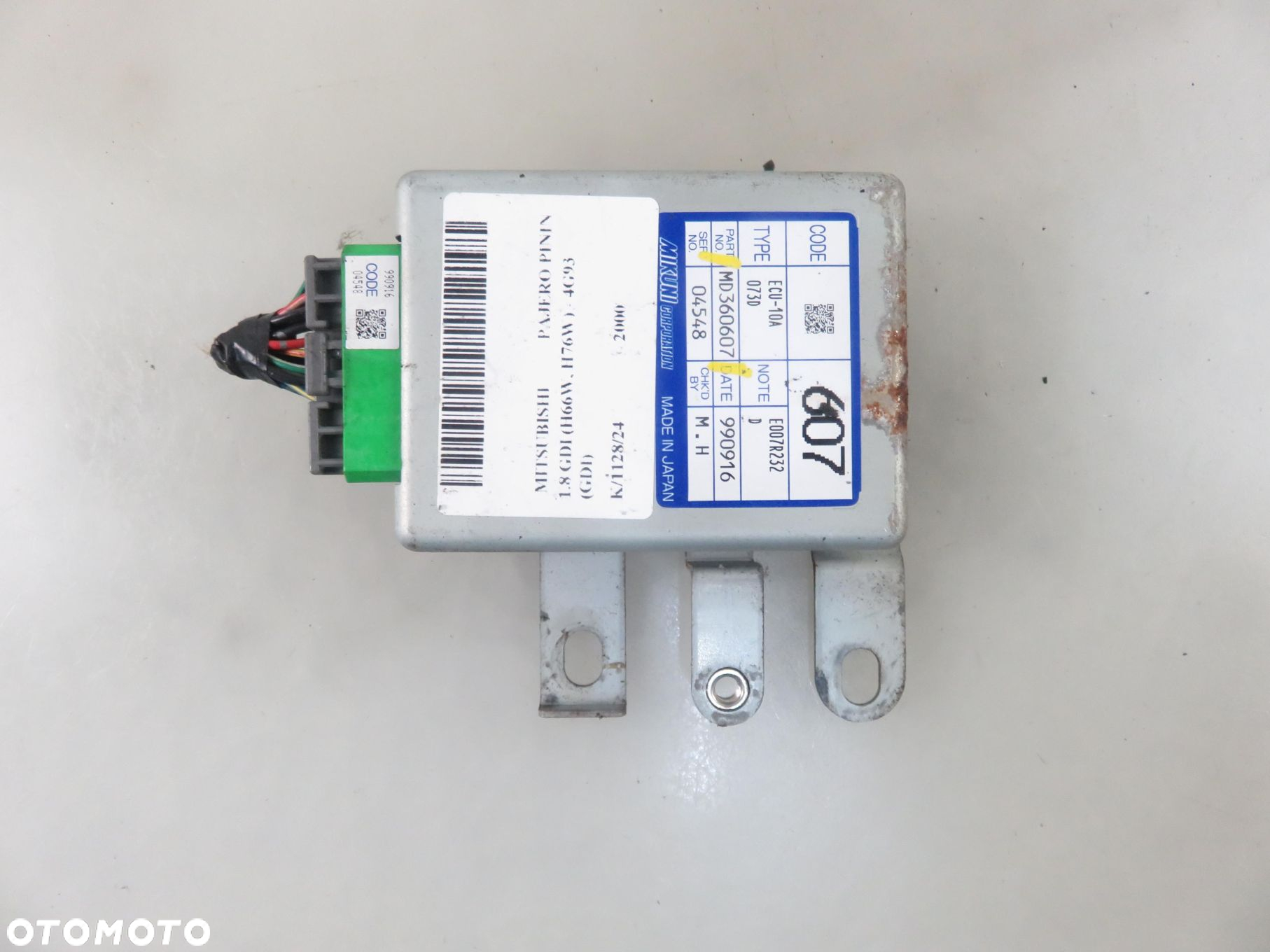 STEROWNIK WTRYSKU MITSUBISHI PAJERO PININ 1.8 GDI MD360607 - 6