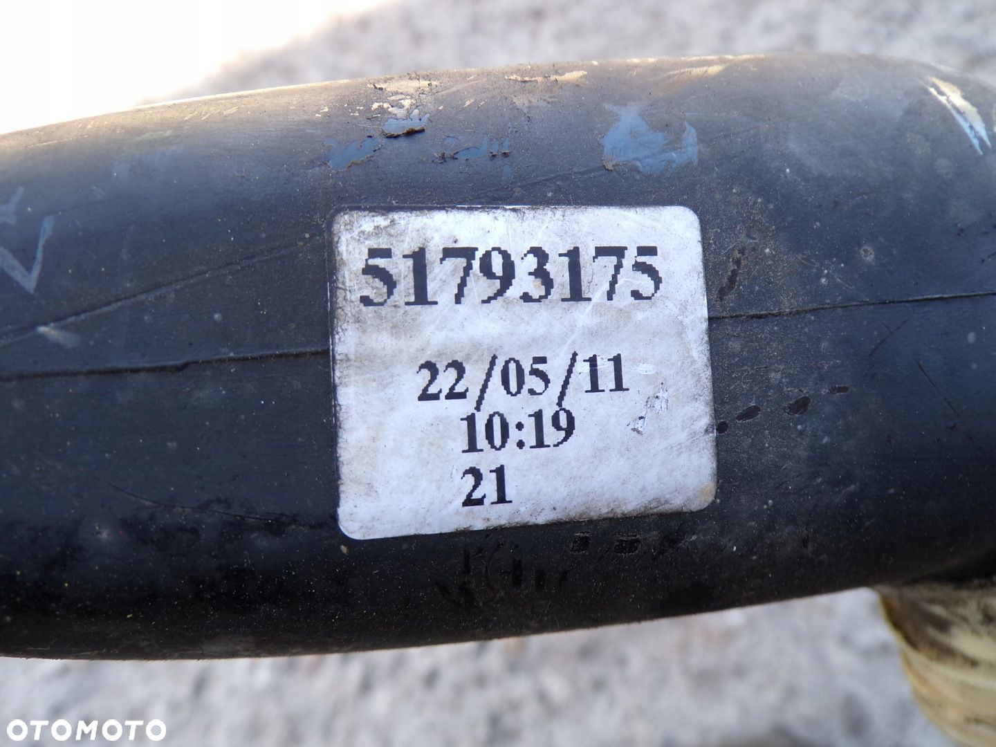 RURA DOLOTOWA FIAT FIORINO NEMO QUBO DOBLO 1.3 MJ 51793175 - 2