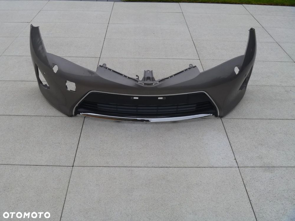 TOYOTA AURIS II ZDERZAK PRZEDNI KRATKI ORYGINAŁ 6 PDC SPRYSKI - 4