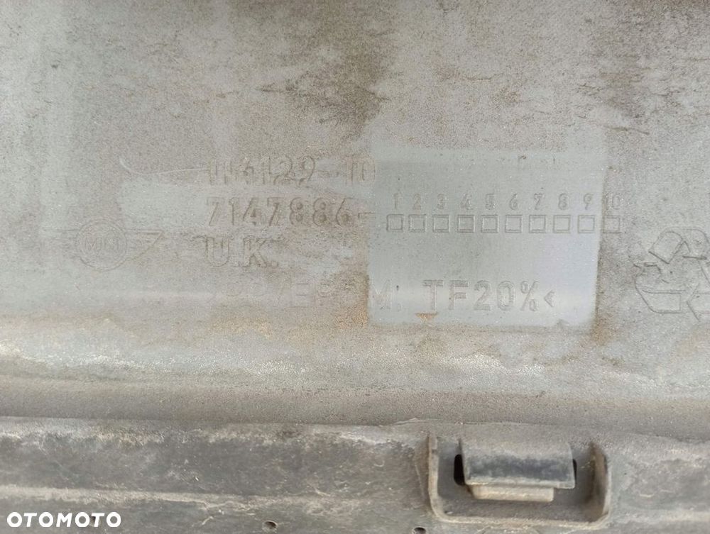 MINI COOPER R56 ZDERZAK TYŁ TYLNY 7147886 - 7