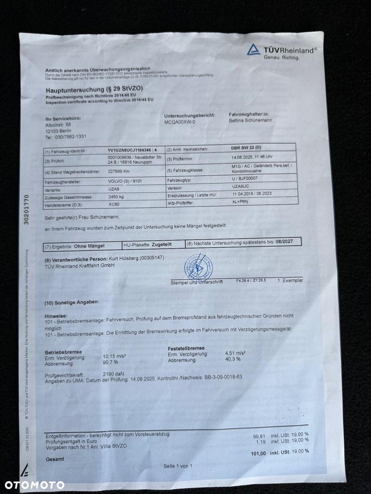 Volvo XC 60 D4 AWD Geartronic Momentum - 36