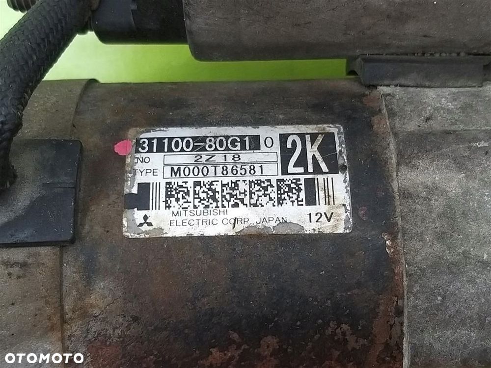 Rozrusznik Suzuki Liana 2001-2010 1,6 BENZYNA 3110080G1 M000T86581 ORYGINAŁ - 2
