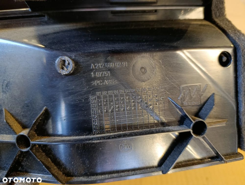 MERCEDES W212 SCHOWEK PASAŻERA A2126800291 EUROPA - 5