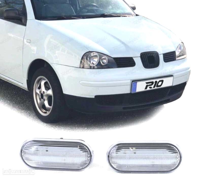 PISCAS LATERAIS LED BAR CROMADO - 1
