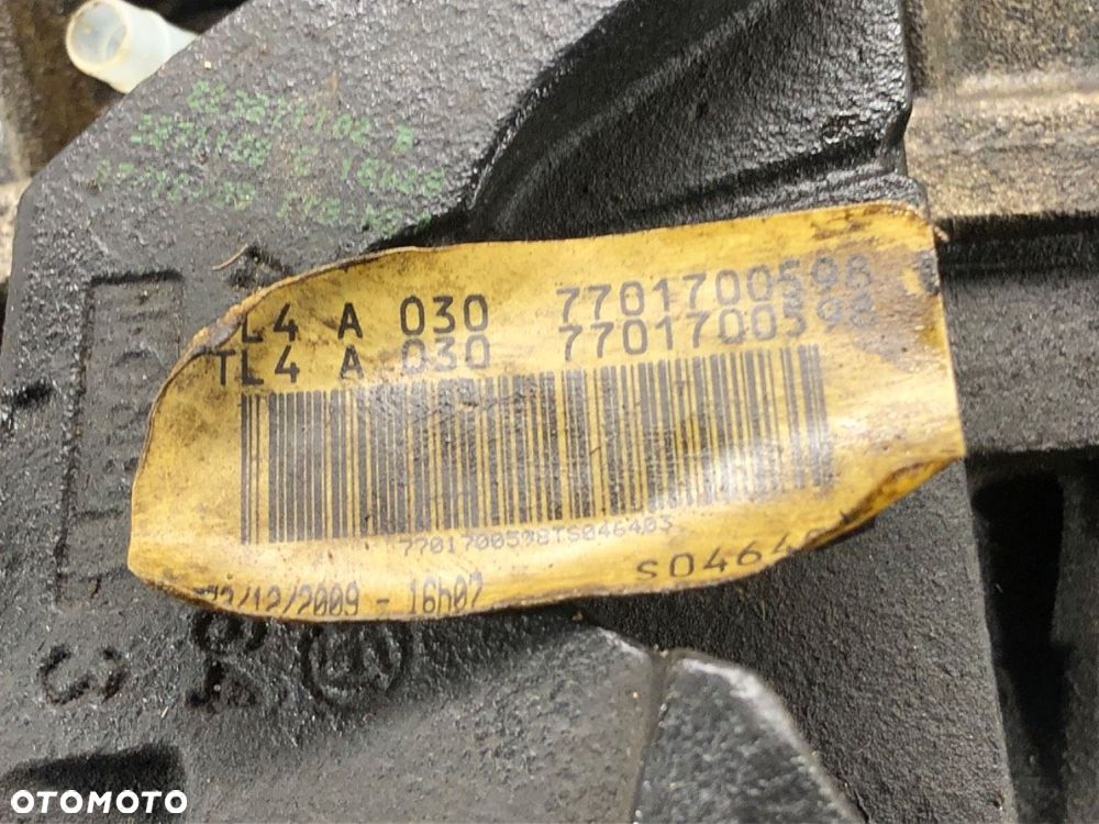 SKRZYNIA BIEGÓW  RENAULT MEGANE III liftback (BZ0/1_, B3_) 2008 - 2022 1.6 16V (BZ1B, BZ1H) 81 kW - 8