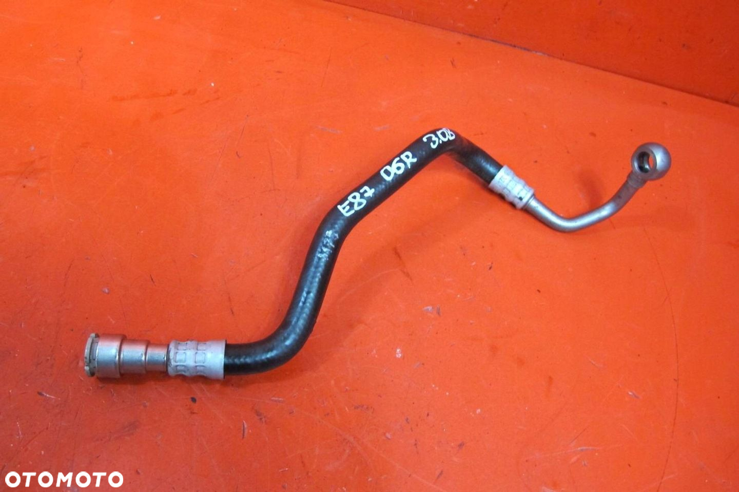 BMW 1 E87 3.0 i N52B30A PRZEWÓD RURKA WĄŻ WSPOMAGANIA 6776639 6774306 KPL - 8