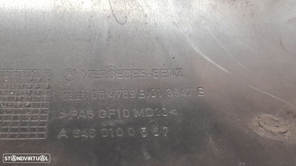 TAMPA TAMPO MOTOR A6460100567 MERCEDES BENZ CLASS E W211 E220 CDI 150CV OM646961 646 961 - 5