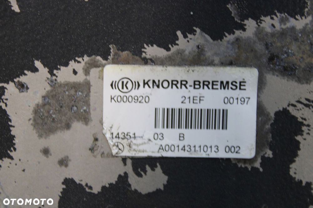 MERCEDES ACTROS MP4 ZAWÓR HAMULCOWY EBS MODULATOR A0014311013 - 7