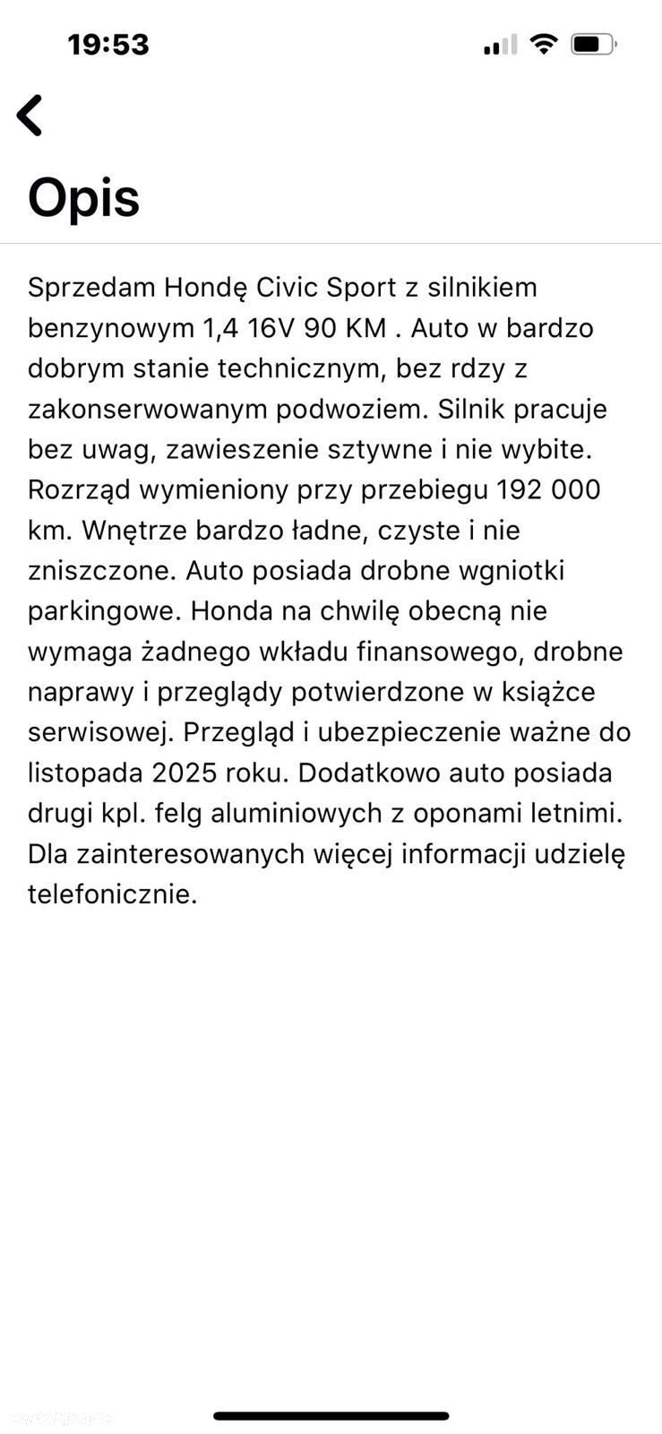 Honda Civic 1.4i Sport - 14