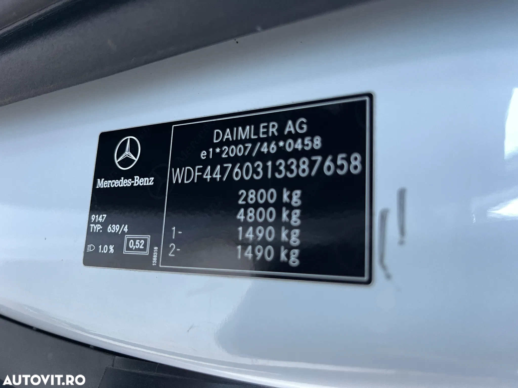 Mercedes-Benz Vito 111CDI LUNG USI SPATE - 40