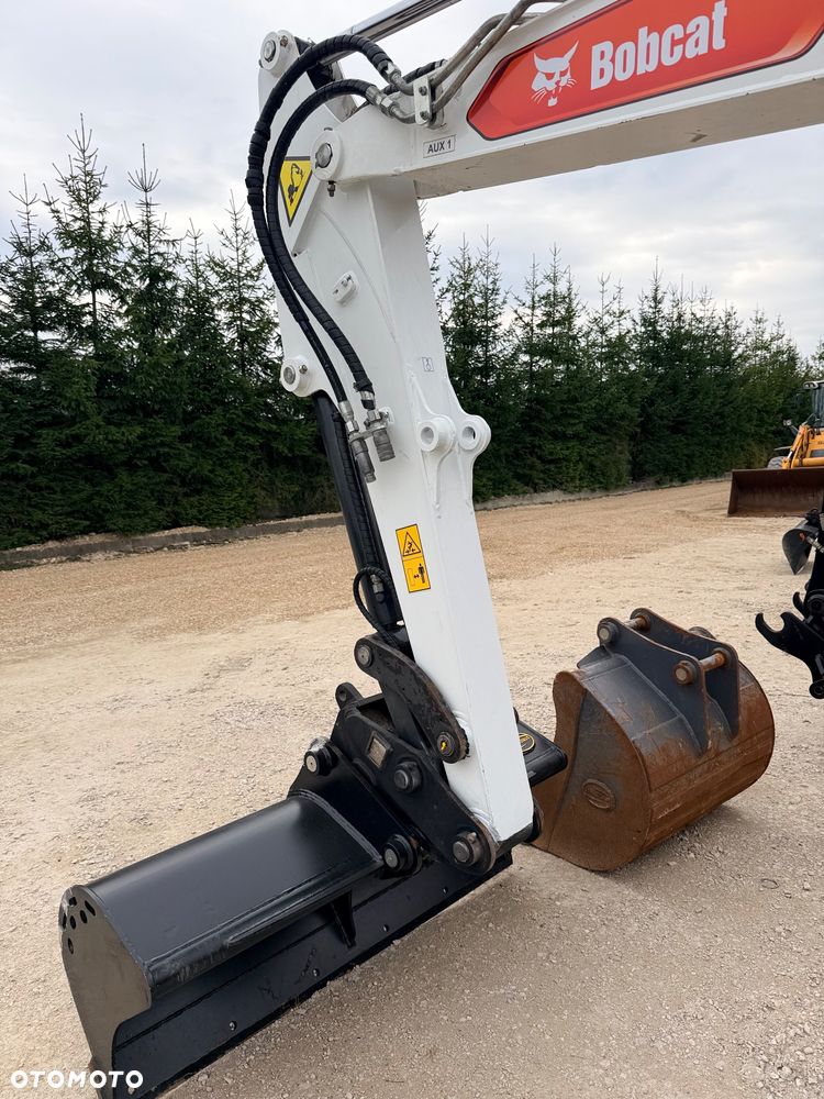 Bobcat Minikoparka BOBCAT E50Z e55 E60 5 6 tony e 50 z dodatk linie hydr e35 e 34 e35z cat 304 303,5 serwisowana 1 wł koparka gąsienicowa Cat 303.5 304 305 305.5 306  Kubota 3,5tony - 10