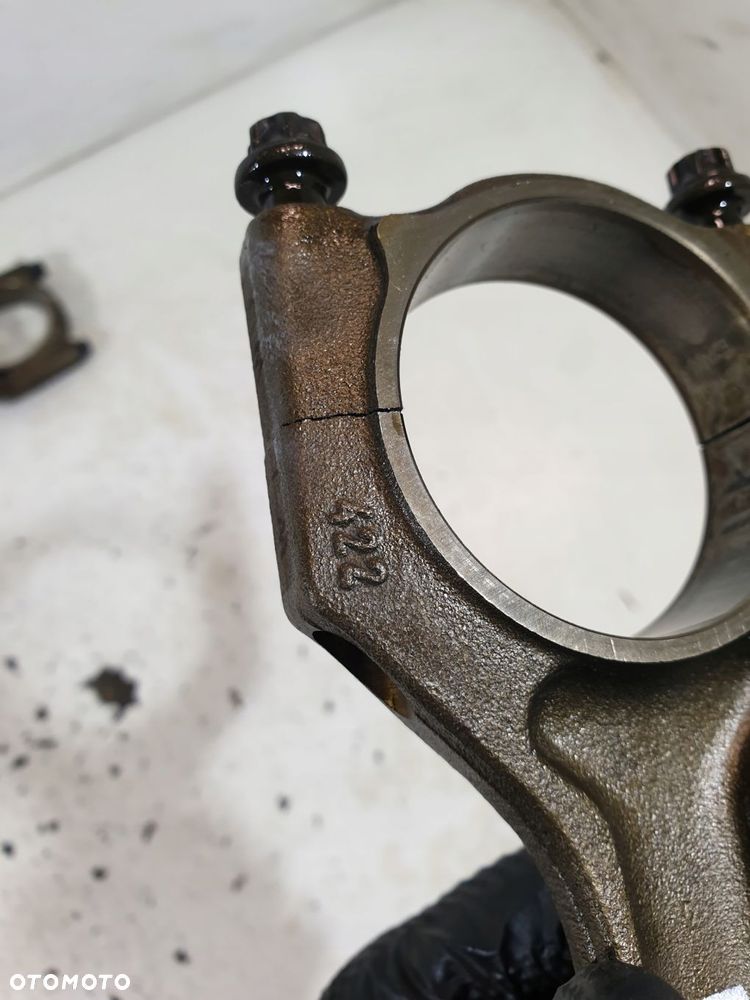 tłok korbowód 084167 bmw 1.8 2.0 b e46 e87 e90 n46 - 8