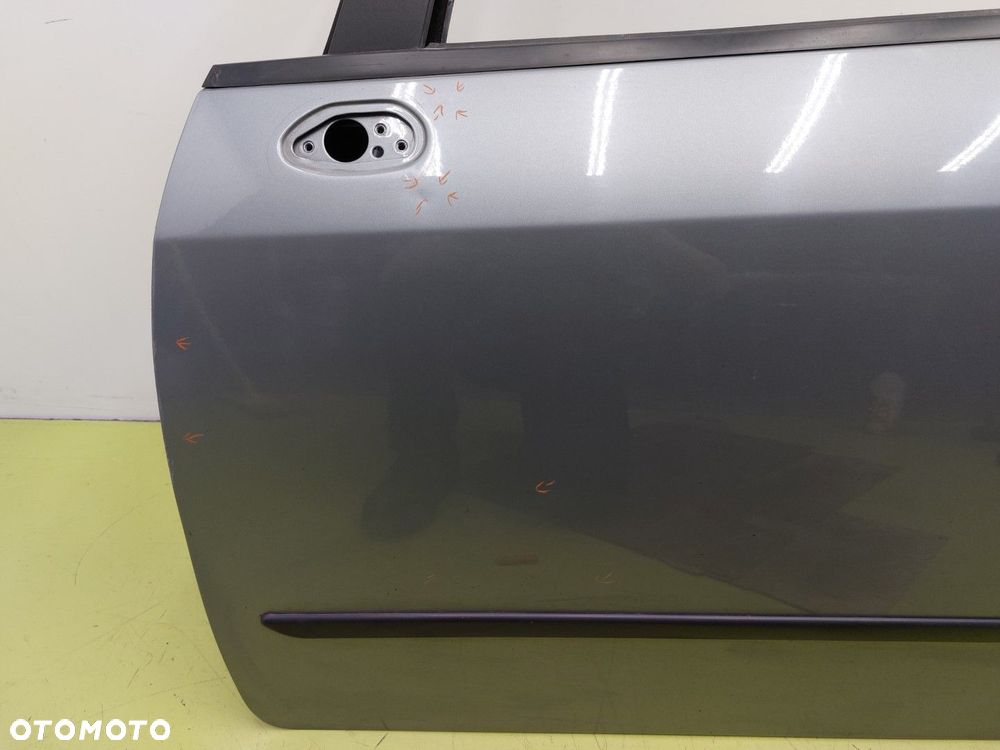 Drzwi przednie lewe przód Fiat Grande Punto 2005-2009 5DRZWI SREBRNE - 6